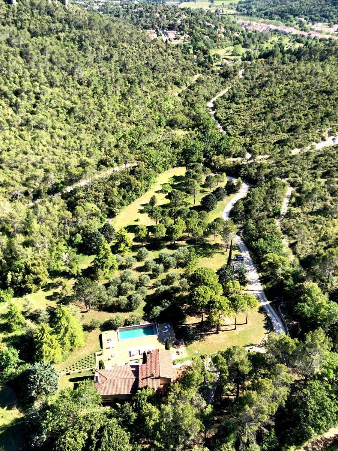 La Bastide De La Provence Verte, Chambres D'Hotes La Roquebrussanne Exterior foto