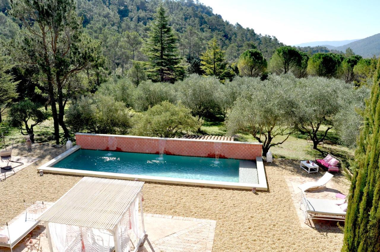 La Bastide De La Provence Verte, Chambres D'Hotes La Roquebrussanne Exterior foto