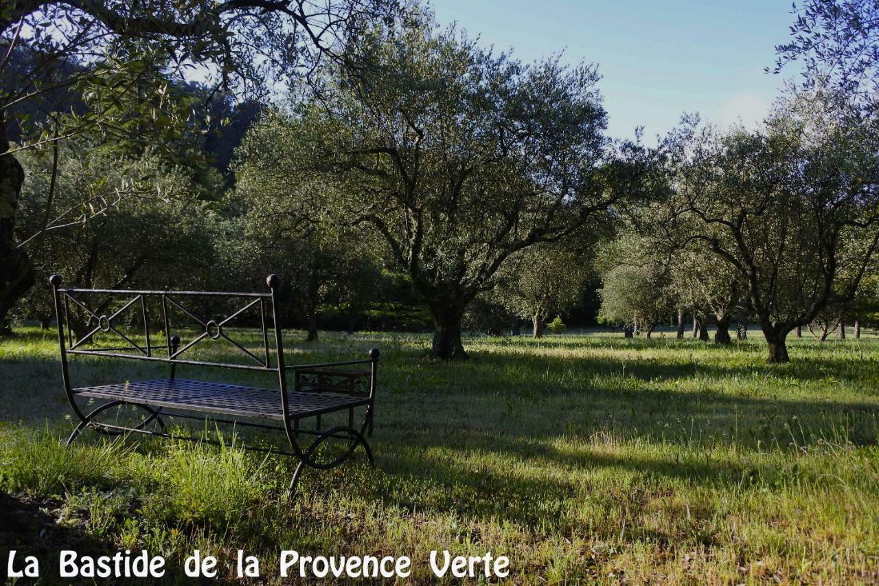 La Bastide De La Provence Verte, Chambres D'Hotes La Roquebrussanne Exterior foto