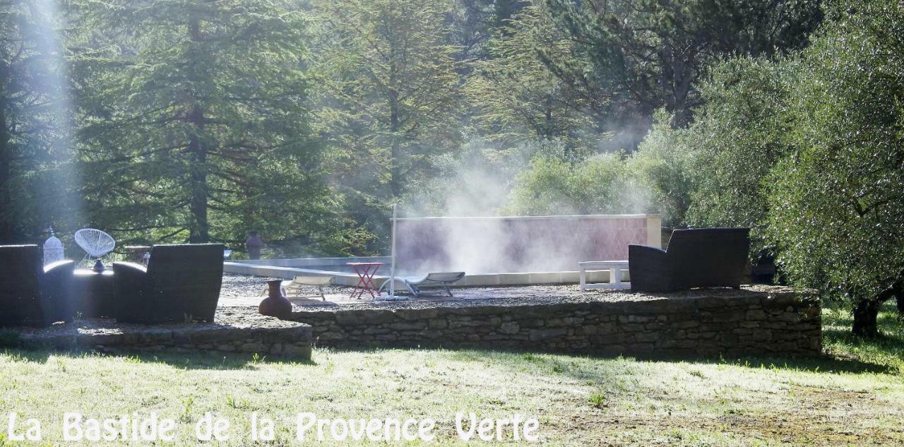 La Bastide De La Provence Verte, Chambres D'Hotes La Roquebrussanne Exterior foto