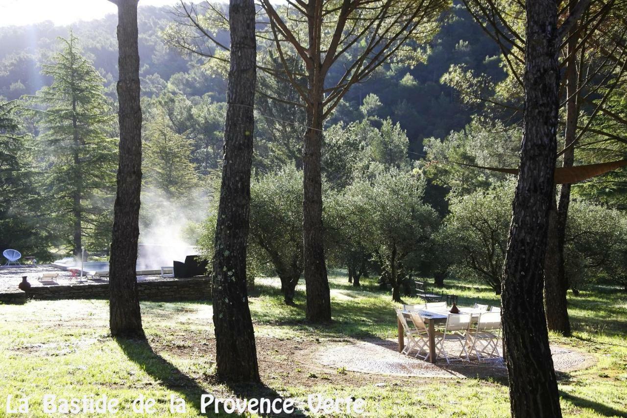 La Bastide De La Provence Verte, Chambres D'Hotes La Roquebrussanne Exterior foto