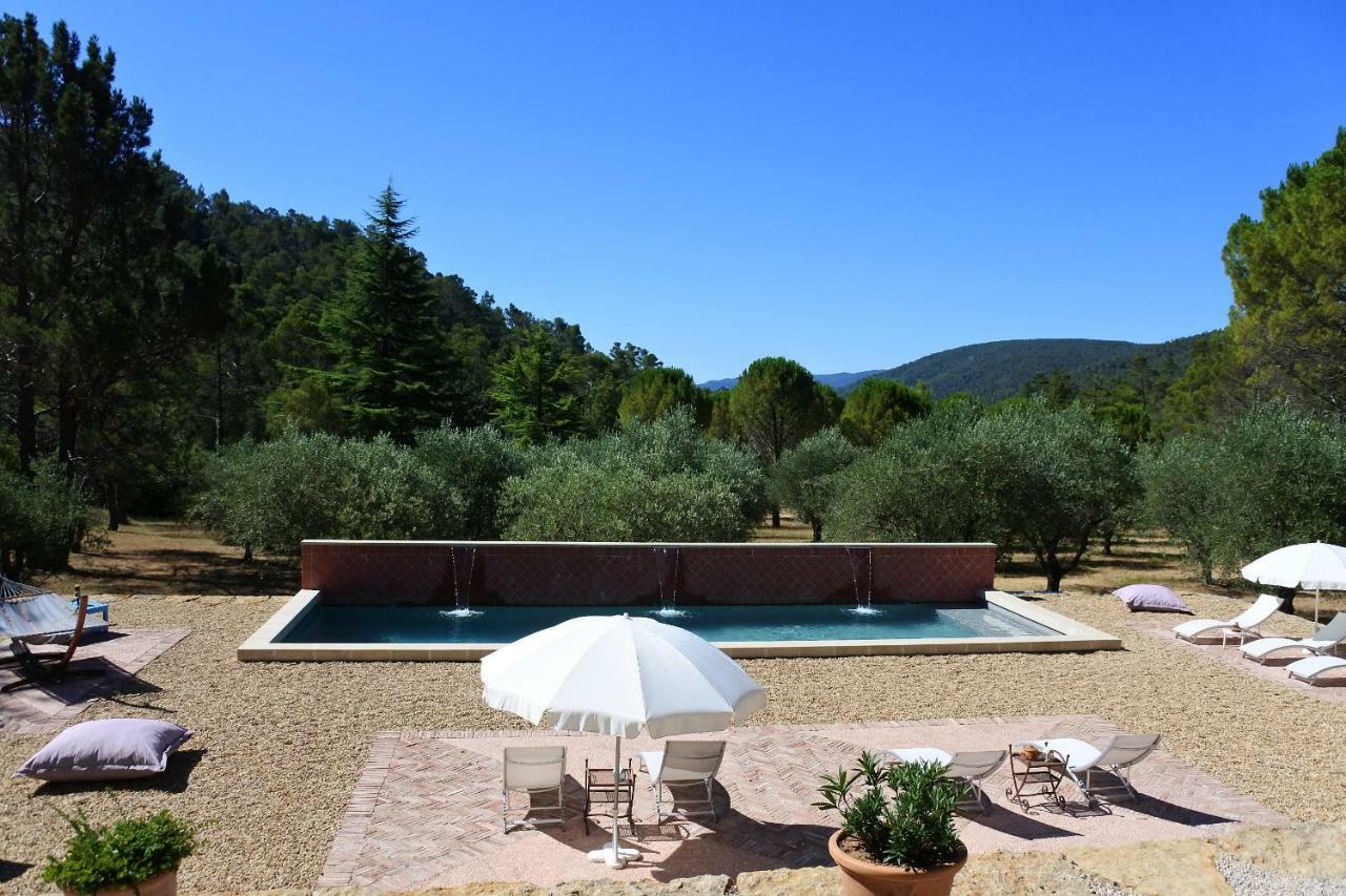 La Bastide De La Provence Verte, Chambres D'Hotes La Roquebrussanne Exterior foto