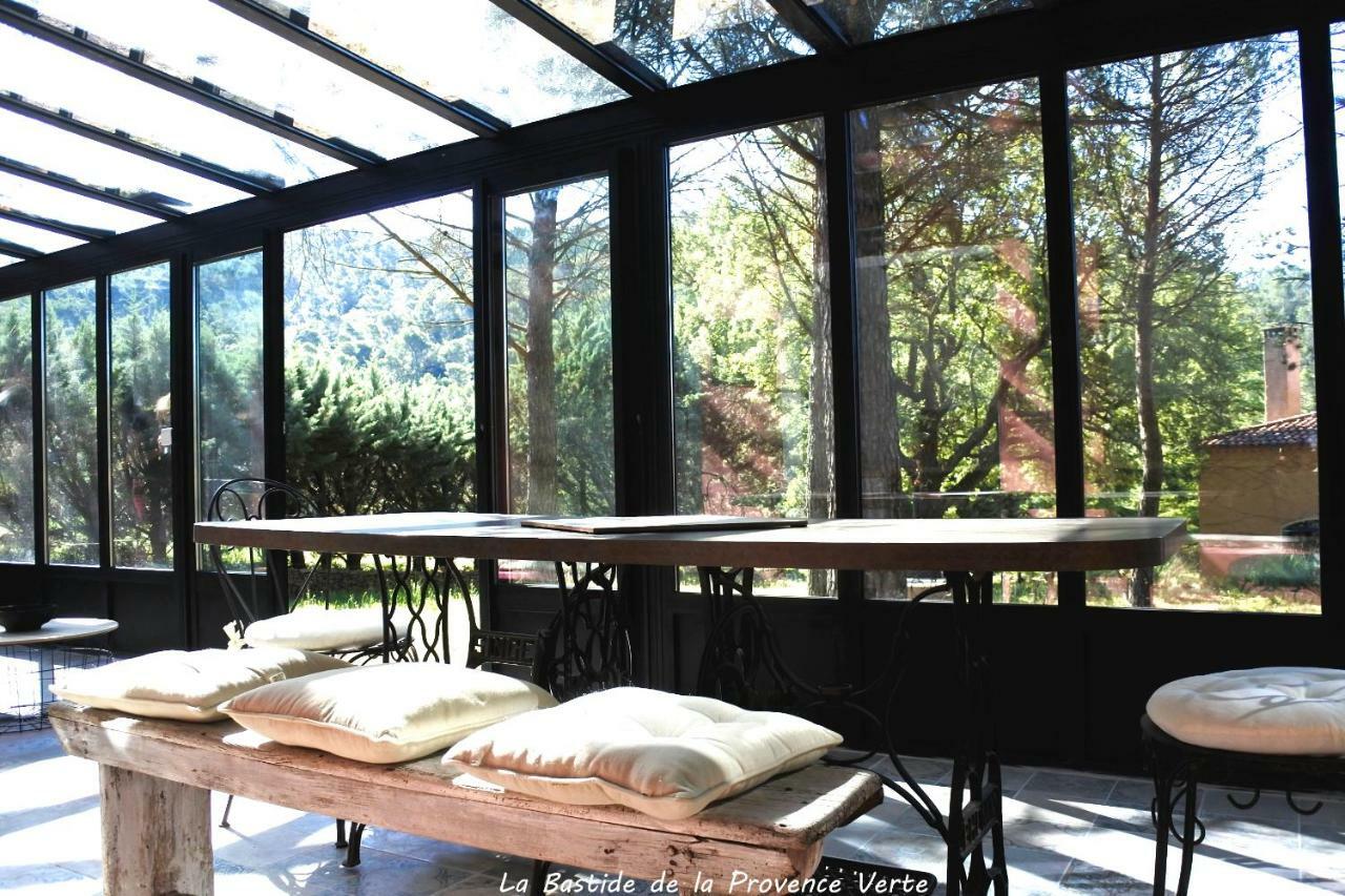 La Bastide De La Provence Verte, Chambres D'Hotes La Roquebrussanne Exterior foto